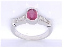 Anello Guerretta Gioielli Donna in Oro Rubino 0.61 Ct 5034-GR-14 - 5034-GR-13